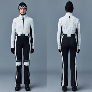 MACKAGE Ski Suit | Brie Belted Camo Colorblocked | Sz S | New NWT